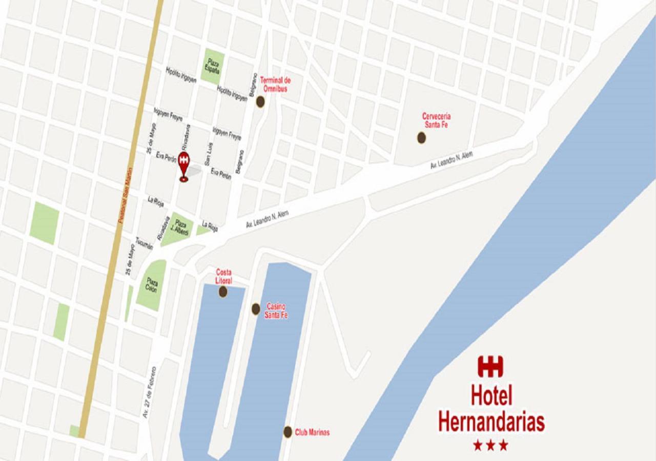 Hotel Hernandarias Santa Fe Bagian luar foto